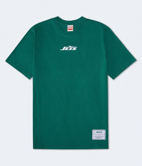 New York Jets Mini Logo Relaxed Graphic Tee