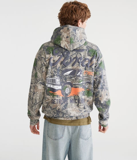 Ford F150 Forest Camo Pullover Hoodie